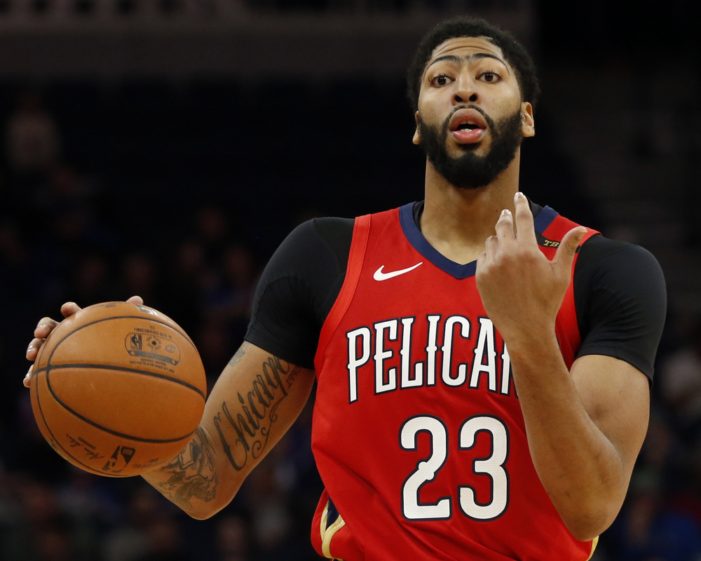Pelicans khá cứng trong thương vụ chuyển nhượng Anthony Davis Pelicans khá cứng trong thương vụ chuyển nhượng Anthony Davis